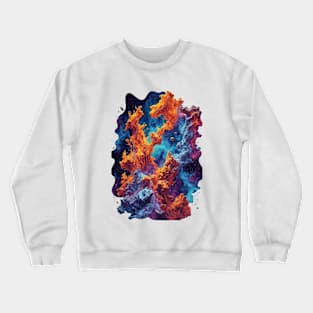 A Cosmic Ballet: Nebula's Elegance in Pillars of Creation - cosmic Crewneck Sweatshirt